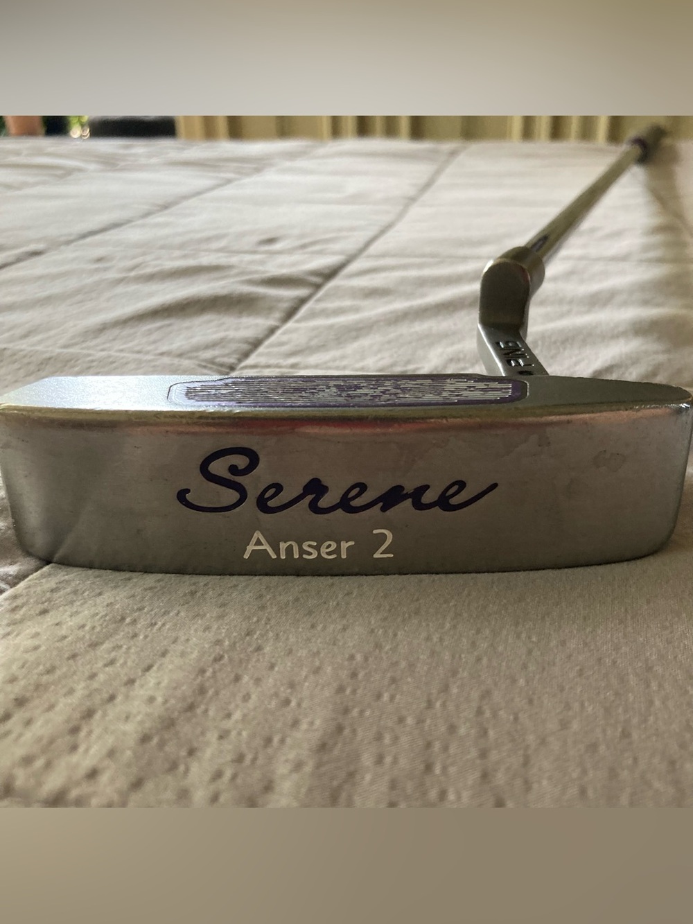 Ping Serene Anser 2 Ladies Putter Black Dot Steel Shaft Right Handed RH 34”